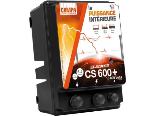 ELECTRIFICATEUR CS 600 + Cloture